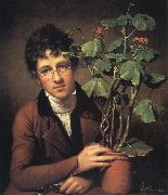 Rembrandt Peale Rubens Peale with a Geranium Spain oil painting artist